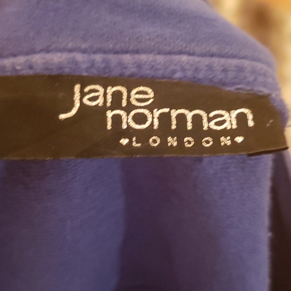 Royal blue moto sweater - Picture 2 of 3